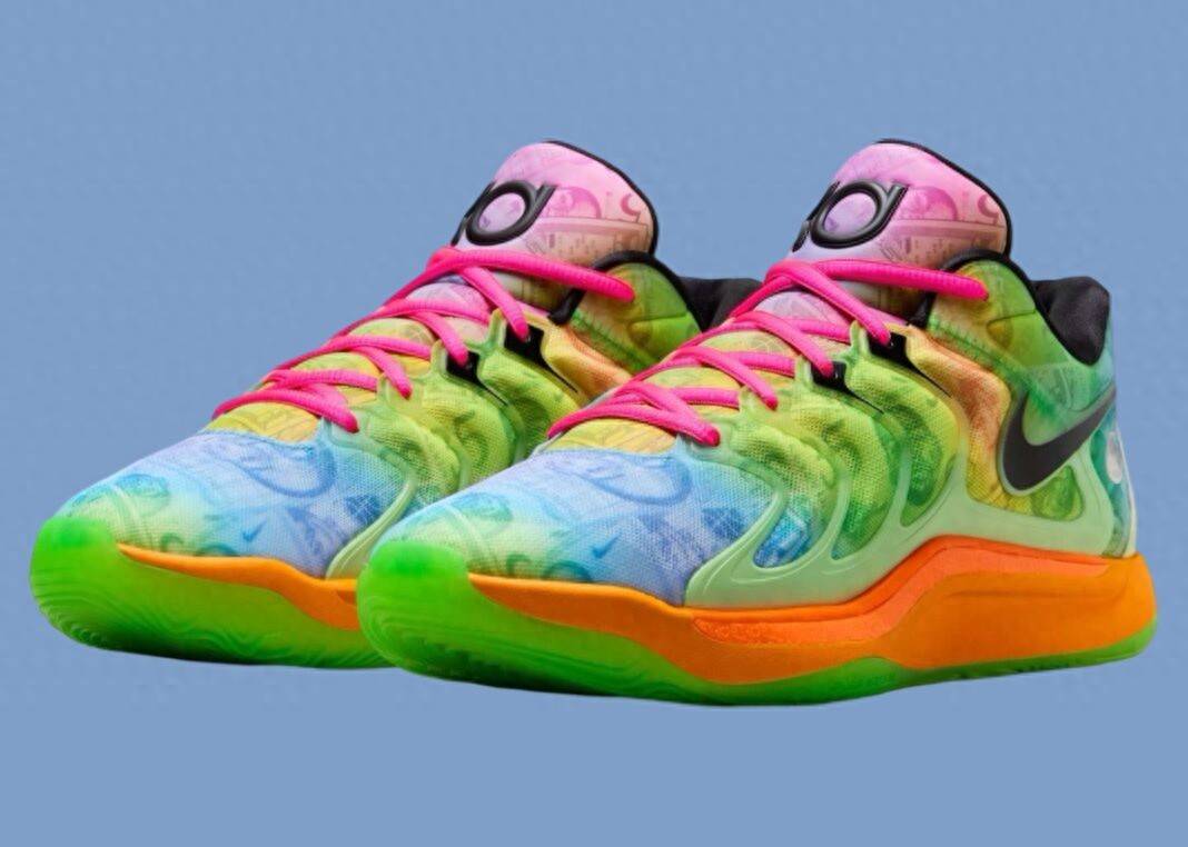 明星”配色释出以醒目的渐变鞋面脱颖而出qy体育球友会Nike KD 17“全(图1)